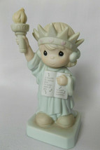 Precious Moments &quot;America You&#39;re Beautiful&quot; 2001 Figurine #528862R - £22.42 GBP