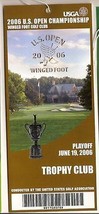 2006 U S Open Playoff ticket Winged Foot PGA Ogilvy - £42.50 GBP