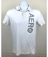 Aeropostale Mens Polo Shirt Aero NY White Short Sleeve T Shirt  Logo Tee... - €8,73 EUR