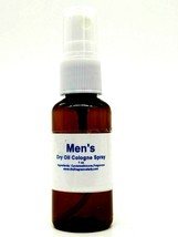LEATHER Dry Oil Men&#39;s Cologne Body Spray Fragrance 1 oz One Bottle - £6.68 GBP