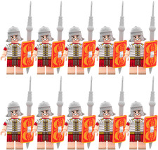 Rome Total War Red Roman Infantry Army x10 Minifigure Lot - £14.28 GBP