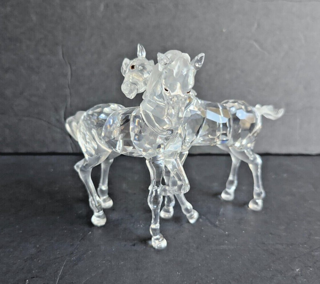 Swarovski Crystal Figurine Large Stallion 898508 Mint - $173.25