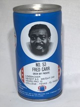 1977 Fred Carr Green Bay Packers RC Royal Crown Cola Can NFL Football - £7.03 GBP