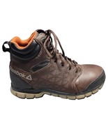 Reebok Sublite Cushion Work Boots Men Size 8M Brown Leather Composite To... - $1,148.20 MXN