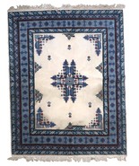 Handmade vintage Tunisian Berber rug 6.5&#39; x 8.2&#39; (199cm x 252cm) 1970s -... - $15,133.24 MXN