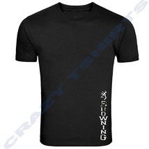 Black Shirt Snow Browning Buckmark Tee Shirt - £5.71 GBP