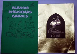 Lot 2 CHRISTMAS CAROL song books standard round note all verses 1 promot... - £5.99 GBP