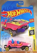 2021 Hot Wheels #53 Experimotors 6/10 LOOPSTER Pink Hands UP Variation w... - $7.70