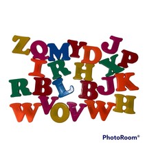 Jaru English Plastic Magnet Letters Child Toys 20+ Multicolor Alphabet V... - $19.87