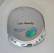 Sony Walkman Model D-E356CK Silver CD Player ESP MAX CD-R / RW Car Ready... - $37.57