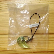 Yujin Mystical Power Moonlit Magatama Mini Keychain Charm Clear Green - £26.15 GBP