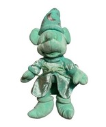 Disney Ink and Paint TEAL BLUE Sorcerer Mickey Mouse Plush 12&quot; - £13.08 GBP