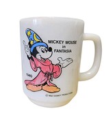 Anchor Hocking Mickey Mouse Mug Fantasia Cup Milk Glass 1940 Pepsi Serie... - €13,20 EUR