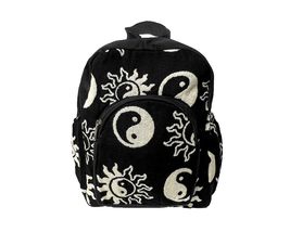 Mia Jewel Shop Yin Yang Small Backpack Retro Print Pattern Adjustable Strap Cush - $29.69