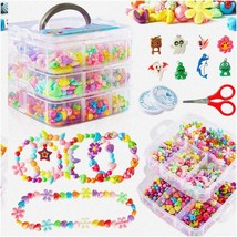 Creative Kids Bead Craft Kit - 1100 Piece Jewelry Making Se - £56.20 GBP