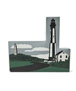 The Lighthouse of Cape Henry Hometowne Wood Plaque Virginia Beach Vintage - $27.18 CAD