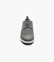 Nunn Bush Stance Knit Wingtip Oxford Walking Shoes Gray Multi 85072-062 image 8