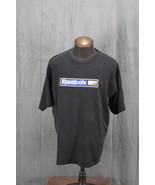 Vintage Graphic T-shirt - Reebok 1990s Logo - Men&#39;s 2XL - $47.86 CAD