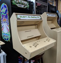 LVL23 Easy to Assemble 2 Player bartop / tabletop arcade cabinet kit w m... - $169.99