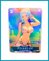 Nefertari Vivi One Piece Custom Beautiful Waifu Card Goddess Story - $19.79