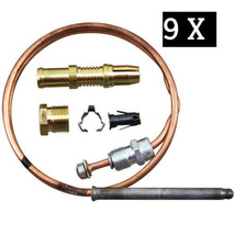 9 X Replacement For 1900 Series Heavy Duty Thermocouple 18" . Universal P8900-32 - $34.60