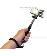 Extendable Camera Holder Hand Held Monopod, Black - £6.10 GBP