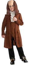 Deluxe Benjamin Franklin Ben Franklin Book Report Halloween Costume Medium 8-10 - £29.68 GBP