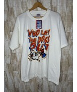Vintage Who Let The Dogs Out T-Shirt L Tee 90’s Sport Attack - $1,081.44 MXN