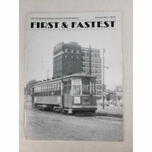 First and Fastest Magazine - Shore Line Interurban Historical Society Vo... - $13.46