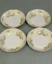 Vintage Meito China 4 Berry Dessert Bowls dishes    Hand Painted  Made in Japan - £9.80 GBP