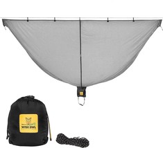 Wise Owl Outfitters Hammock Bug Net - The SnugNet Mosquito Net for Bugs - - £29.25 GBP