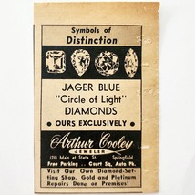 1963 Arthur Cooley Jeweler Advertisement Springfield Massachusetts Jewel... - $19.99