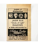 1963 Arthur Cooley Jeweler Advertisement Springfield Massachusetts Jewel... - $28.11 CAD