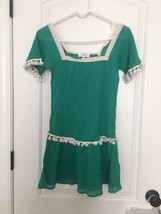 Umgee Women&#39;s Green Off White Top Blouse Size Small - $34.92