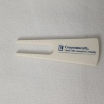Plastic Golf Divot Tool Commonwealth Land Title Insurance Company - $7.69
