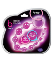 Blush B Yours Basic Anal Beads - Purple - £10.99 GBP