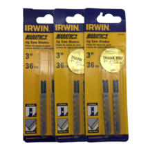 Irwin Marathon 3071336 3&quot; 36 TPI  Metal Cutting Saw Blades Pack of 3 - $19.79