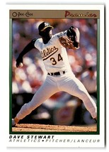 1991 O-Pee-Chee Premier #115 Dave Stewart - $1.73