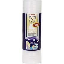 Warp&#39;S Plast O Mat Shelf Liner Ribbed 12&quot; W X 20ft. L Non Adhesive Clear... - €21,18 EUR
