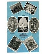 AGRA Cordially Invites You Guide Book &amp; Kasliwal Jewellers 1960s Taj Mah... - £17.18 GBP