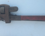 VINTAGE DUNLAP 18&quot; PIPE WRENCH DEPENDABLE QUALITY TOOL USA - £20.20 GBP