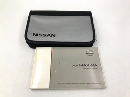 2005 Nissan Maxima Owners Manual Handbook with Case OEM A01B61007 - £14.18 GBP