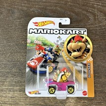 New Hot Wheels Mariokart Bowser Bandwagon Nintendo Die Cast - $18.41