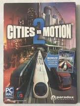 Cities in Motion 2 W/Bonus Includes Cities in Motion 1 PC Game (Steam)Ne... - $8.26