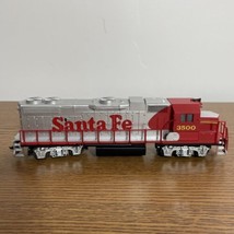 Life-Like GP38 Santa Fe #3500 Locomotive Red &amp; Silver HO Scale  TESTED - £15.65 GBP