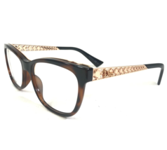 Christian Dior Eyeglasses Frames DioramaO1 EOG Tortoise Gold Argyle 53-17-145 - $168.29