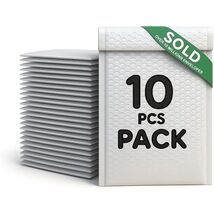 Bubble Mailers, 6 x 10 inches, Small Business Shipping Supplies, Pack of 10 - $9.99