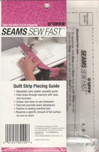 SEAMS SEW FAST Quilt Strip Piecing Guide by O&quot;Lipfa ~ 2003 ~ NIP - $7.92