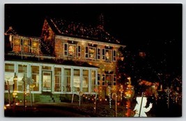 Bernville PA Koziars Christmas Village House Pennsylvania Postcard E37 - $4.95