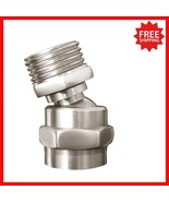 Effortless Installation Brushed Nickel Shower Head Swivel Ball - Versati... - €24,93 EUR